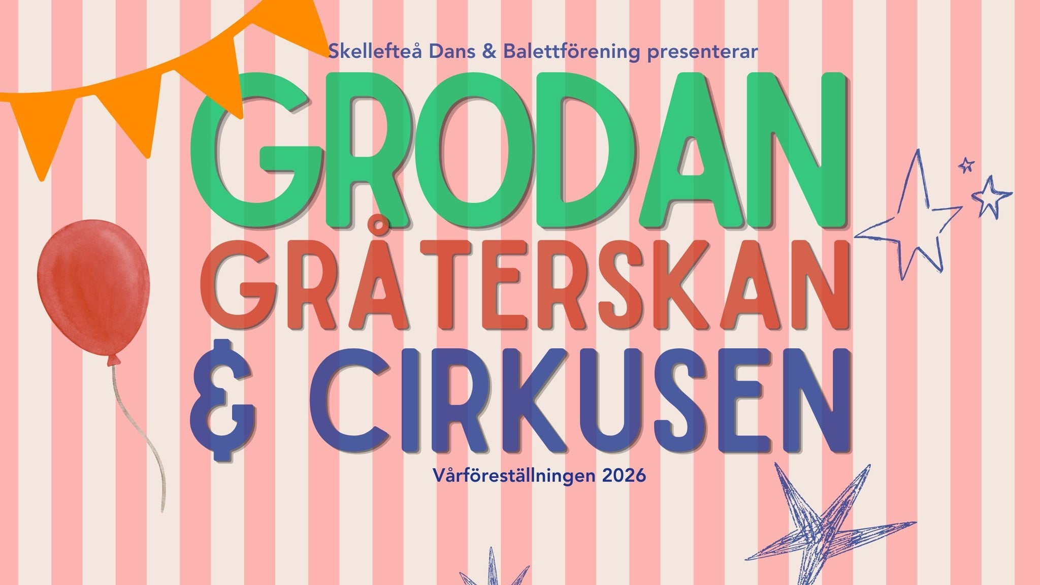 Grodan, Gråterskan & Cirkusen Genrep nr 1
