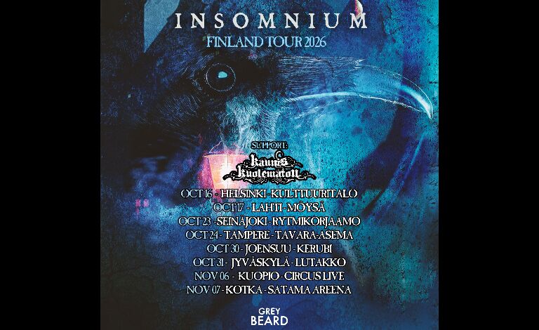 Insomnium + Kaunis Kuolematon