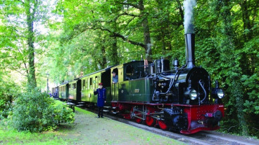 Dampfzugfahrt mit der Museums-Eisenbahn (Hin- und Rückfahrt)