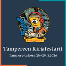 Kirjafestarit 2026: Päivälippu la 28.11.