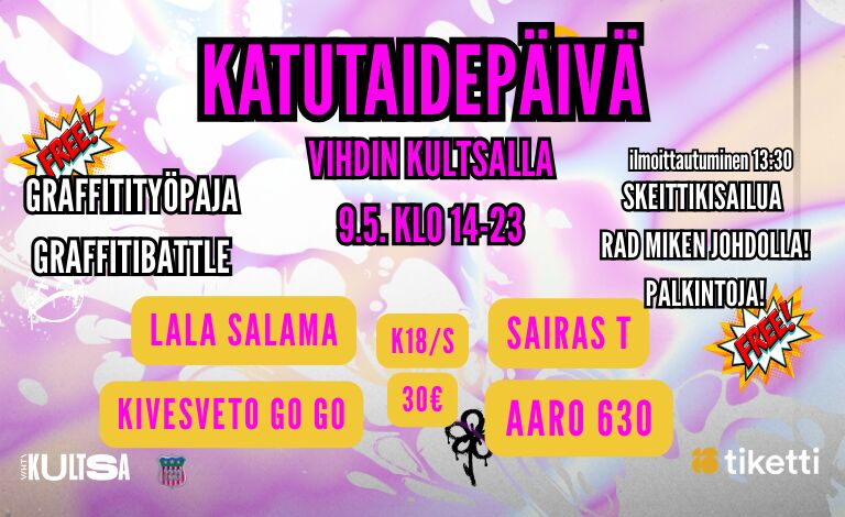 Vihdin Katutaidepäivä