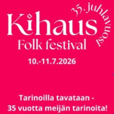Kihaus Folk 2026: Pe 10.7.2026 Aluelippu