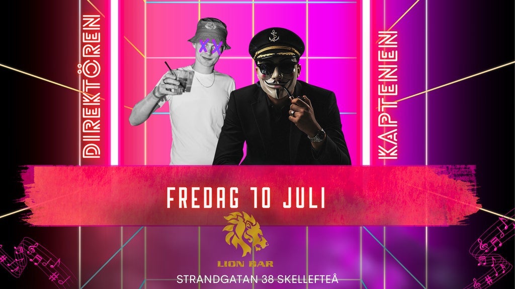 Direktören & Kaptenen Live Night