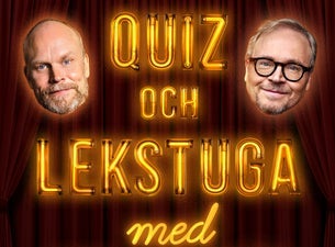 Quiz & lekstuga med Luuk & Lindström