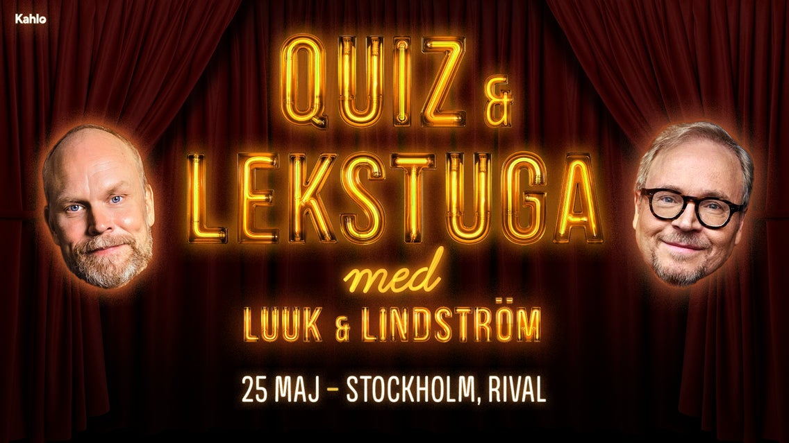 Quiz & lekstuga med Luuk & Lindström