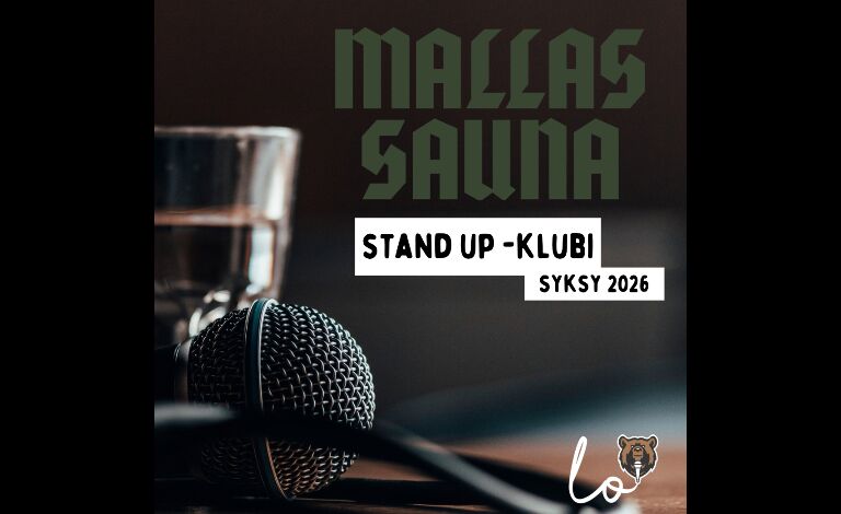 Mallassaunan stand up – Syksy 2026