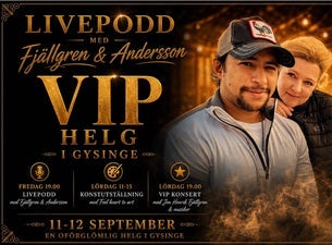 LIVEPODD med Fjällgren & Andersson