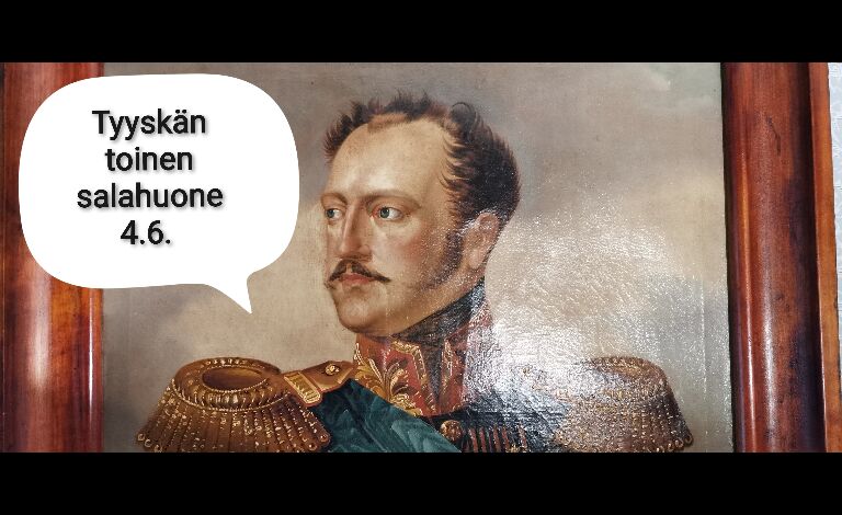 Tyyskän toinen salahuone