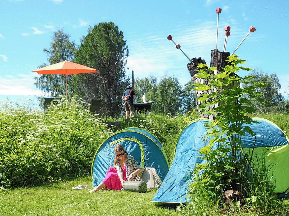 Art Camping -majoitustarjous