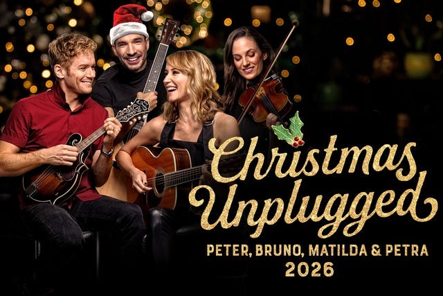 Christmas Unplugged 2026 med Peter, Bruno, Matilda och Petra Wahlgren