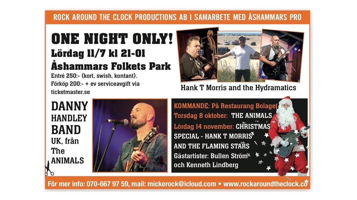 ONE NIGHT ONLY!