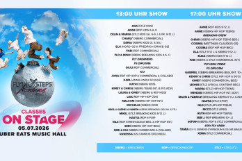 Flying Steps Academy | Sommershow Classes on Stage