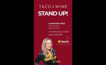 Taco 4 Wine STAND UP! - Heli Sutela image
