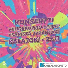 Viihdekuoro Leijat-Ysäristä Jyrähtää