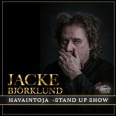 Jacke Björklund: Havaintoja -stand up show