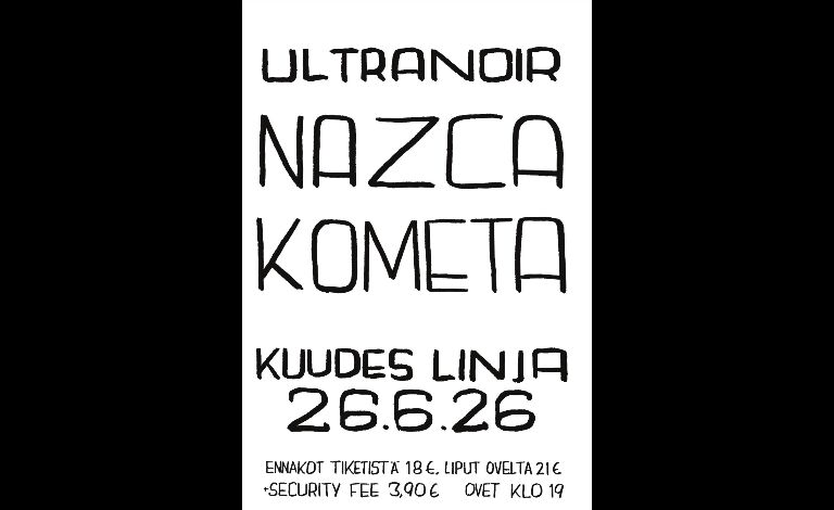 Nazca, Kometa, Ultranoir