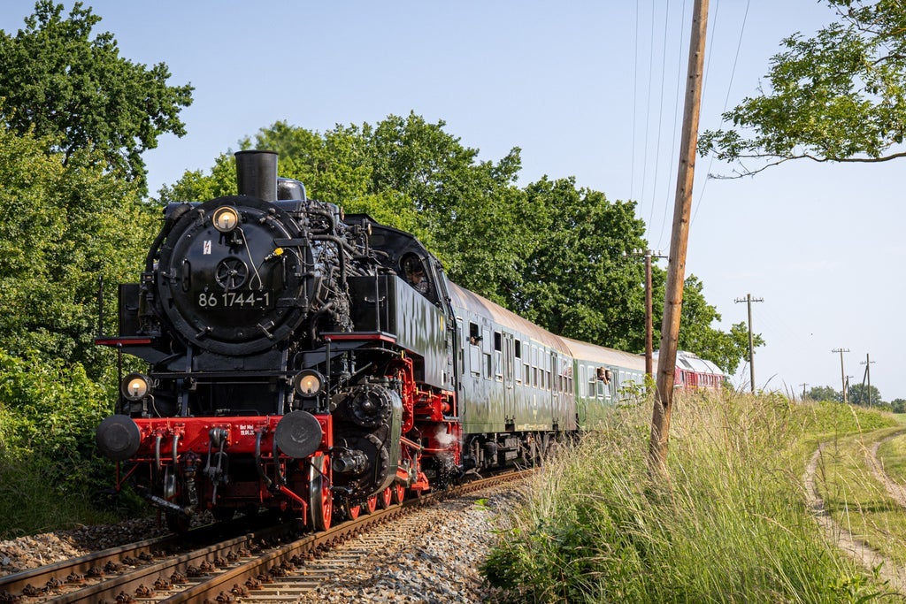 Zubringer Dampfzug Eystrup - Bruchhausen-Vilsen