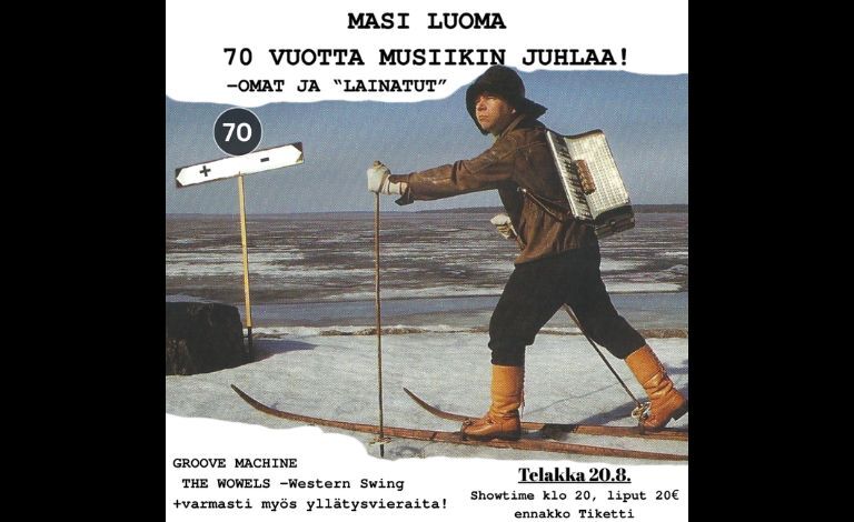 Masi Luoma – 70 vuotta musiikin juhlaa!