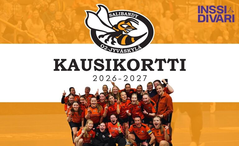 O2-Jyväskylä naiset edustus kausikortti 2026-2027