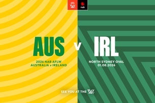 2026 NAB AFLW Australia v Ireland