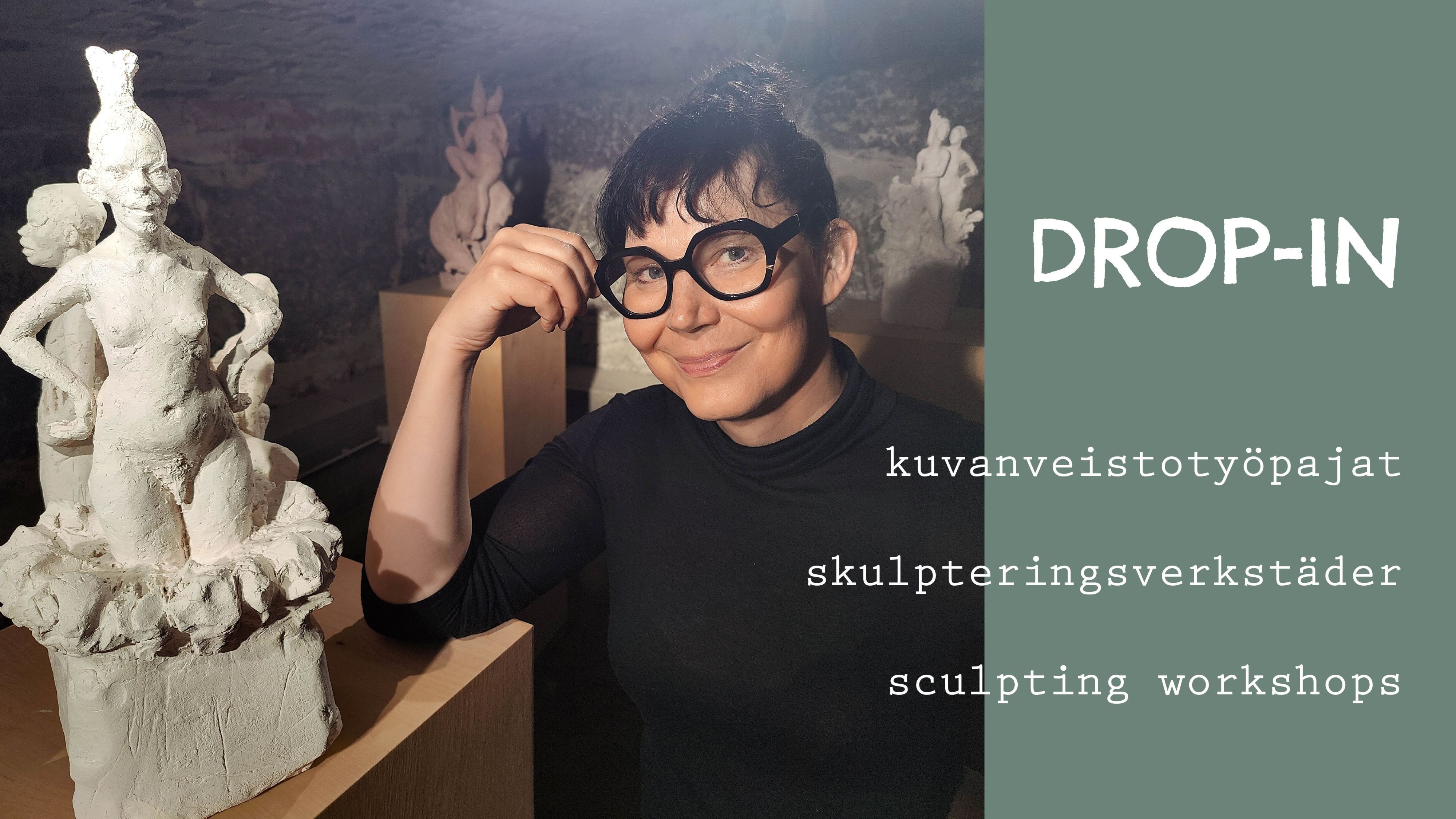 Drop-in kuvanveistotyÃ¶pajat Loviisan kaupunginmuseolla