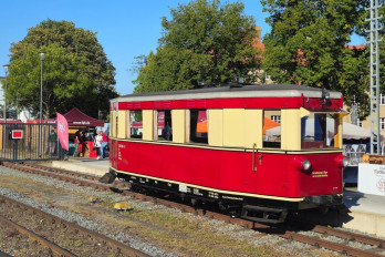 60 Jahre Museums-Eisenbahn T1 (HSB) Fahrt