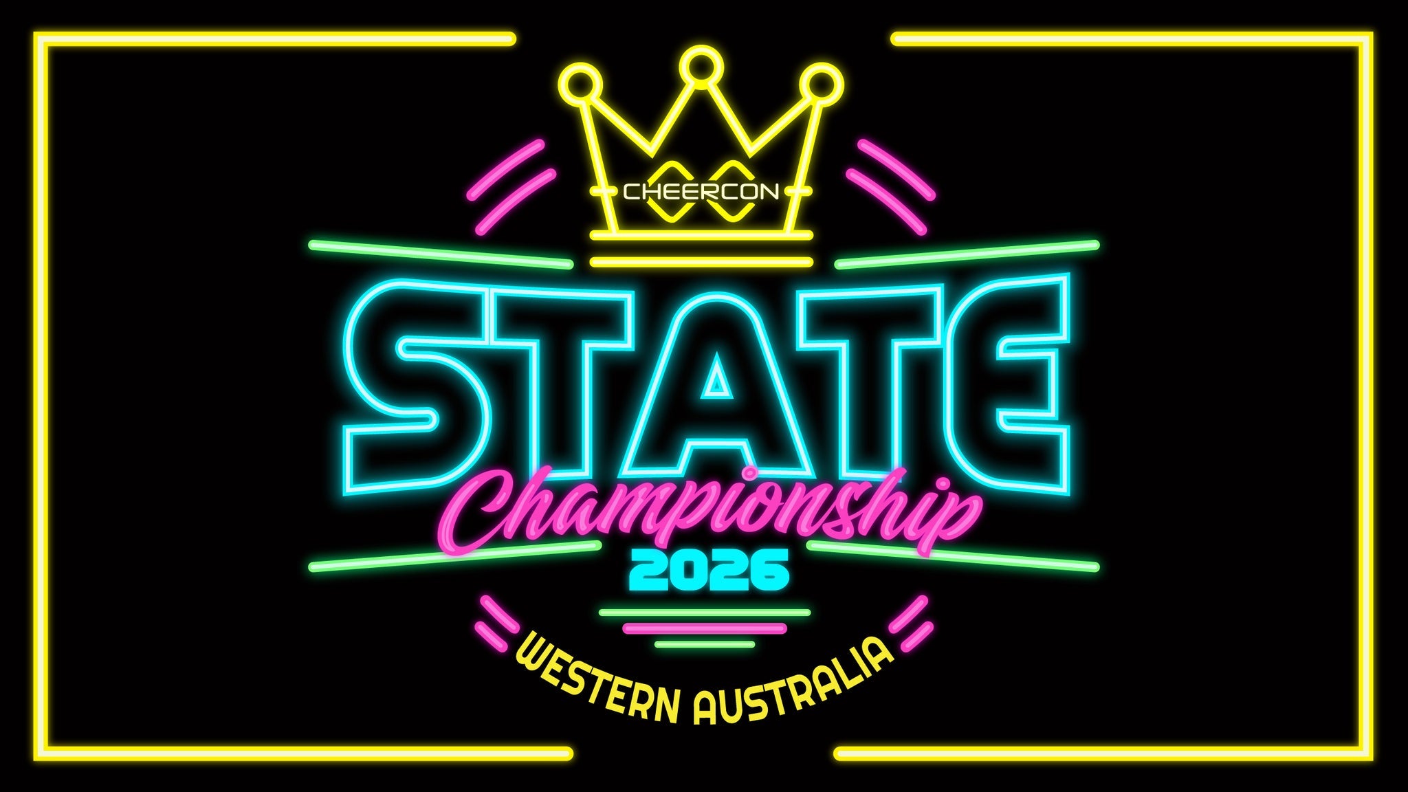 CHEERCON STATE CHAMPIONSHIPS WESTERN AUSTRALIA - TWO DAY PASS