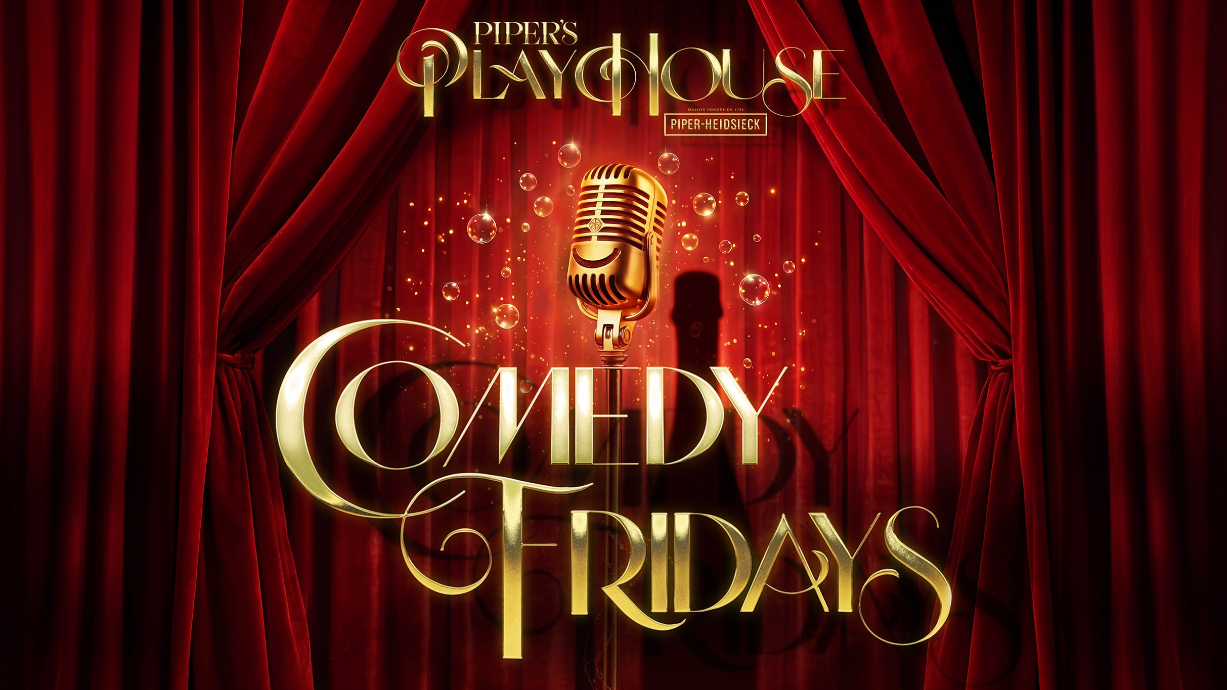 Comedy Fridays at Piper's Playhouse