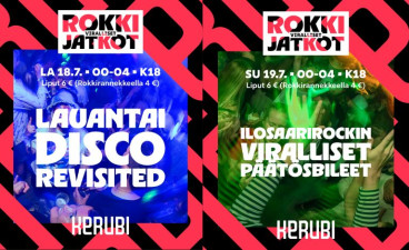 Ilosaarirokin viralliset jatkot - VIP-pöydät