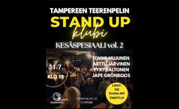 Teerenpelin stand up -klubi: Kesäspesiaali vol. 2