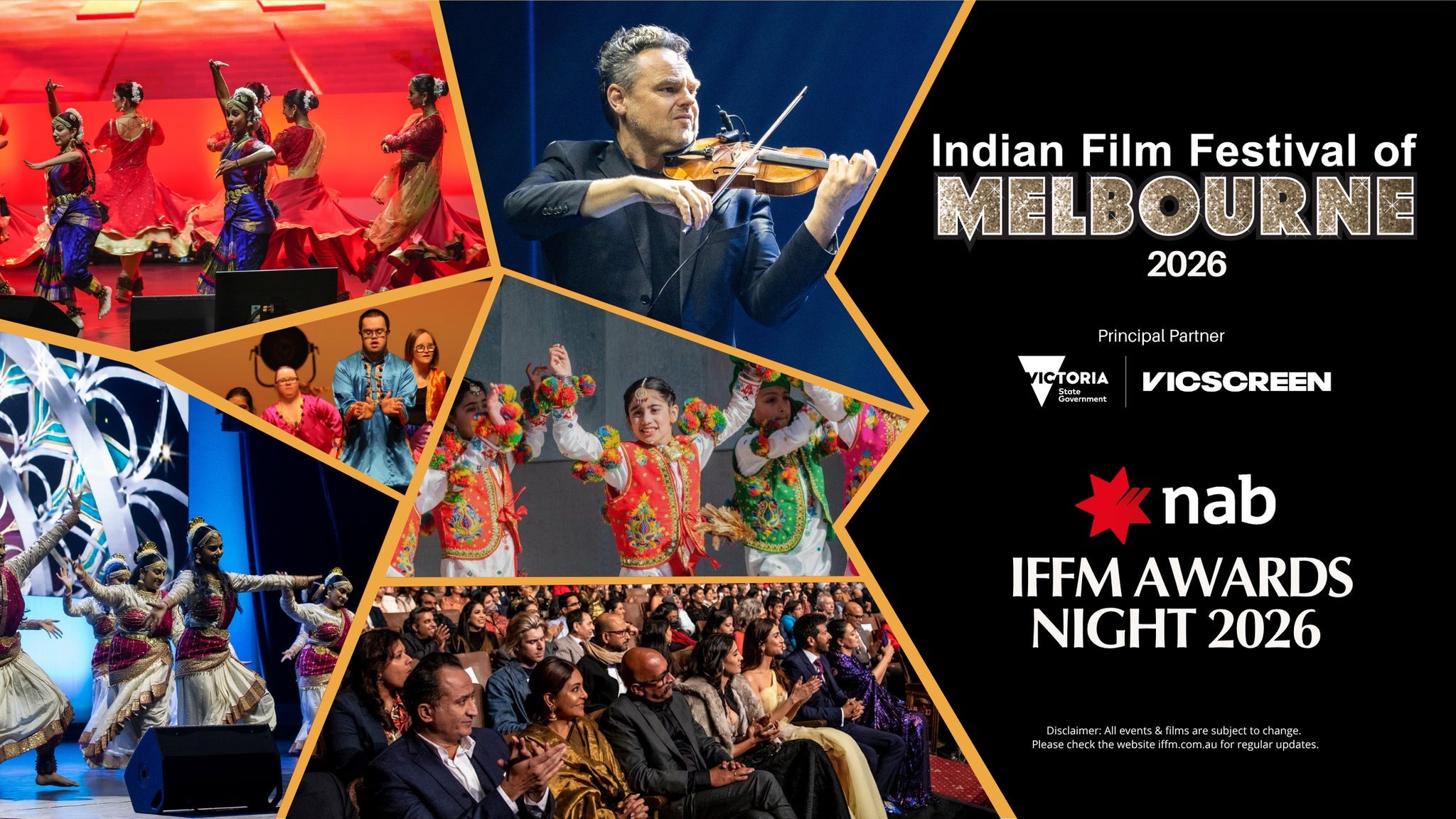 NAB Indian Film Festival of Melbourne Awards Night 2026