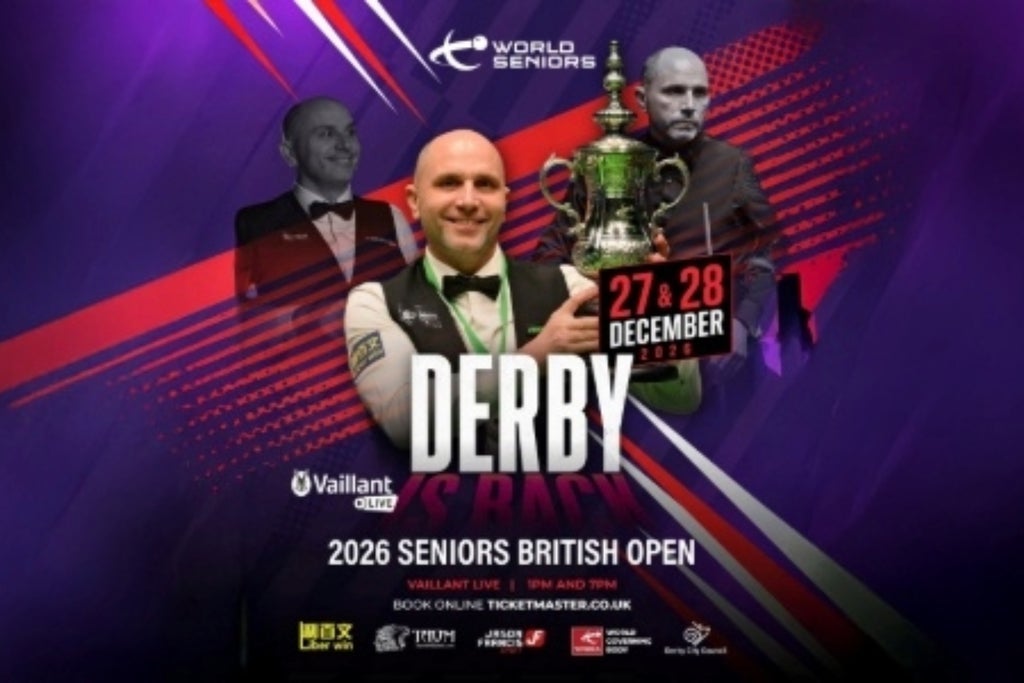 2026 Seniors British Open - Snooker Session 1