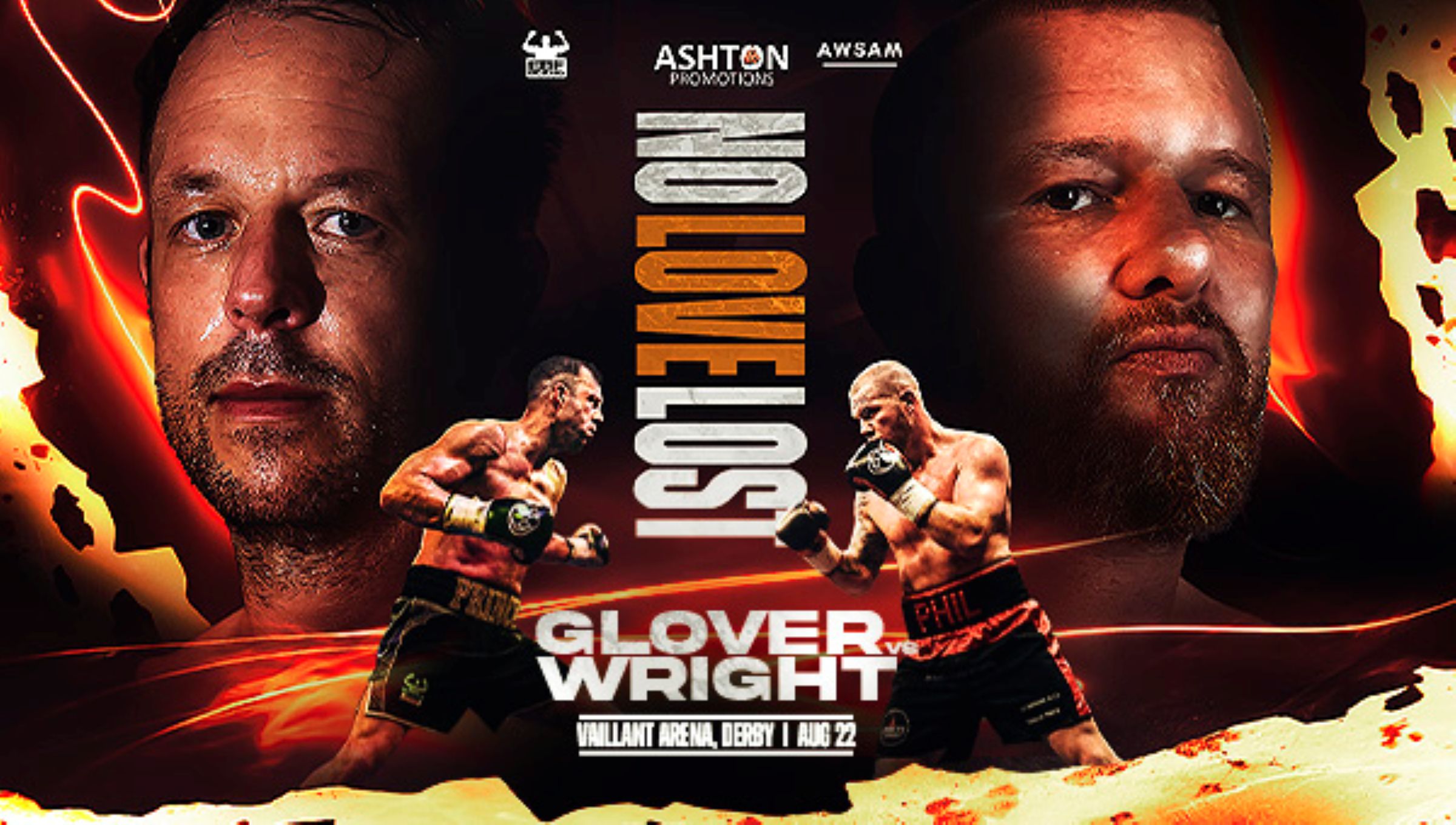 No Love Lost: Glover vs Wright - Live Lounge Premium Package