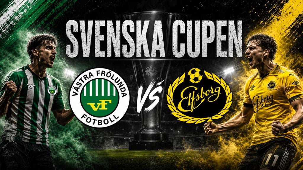 Svenska Cupen Västra Frölunda IF - IF Elfsborg