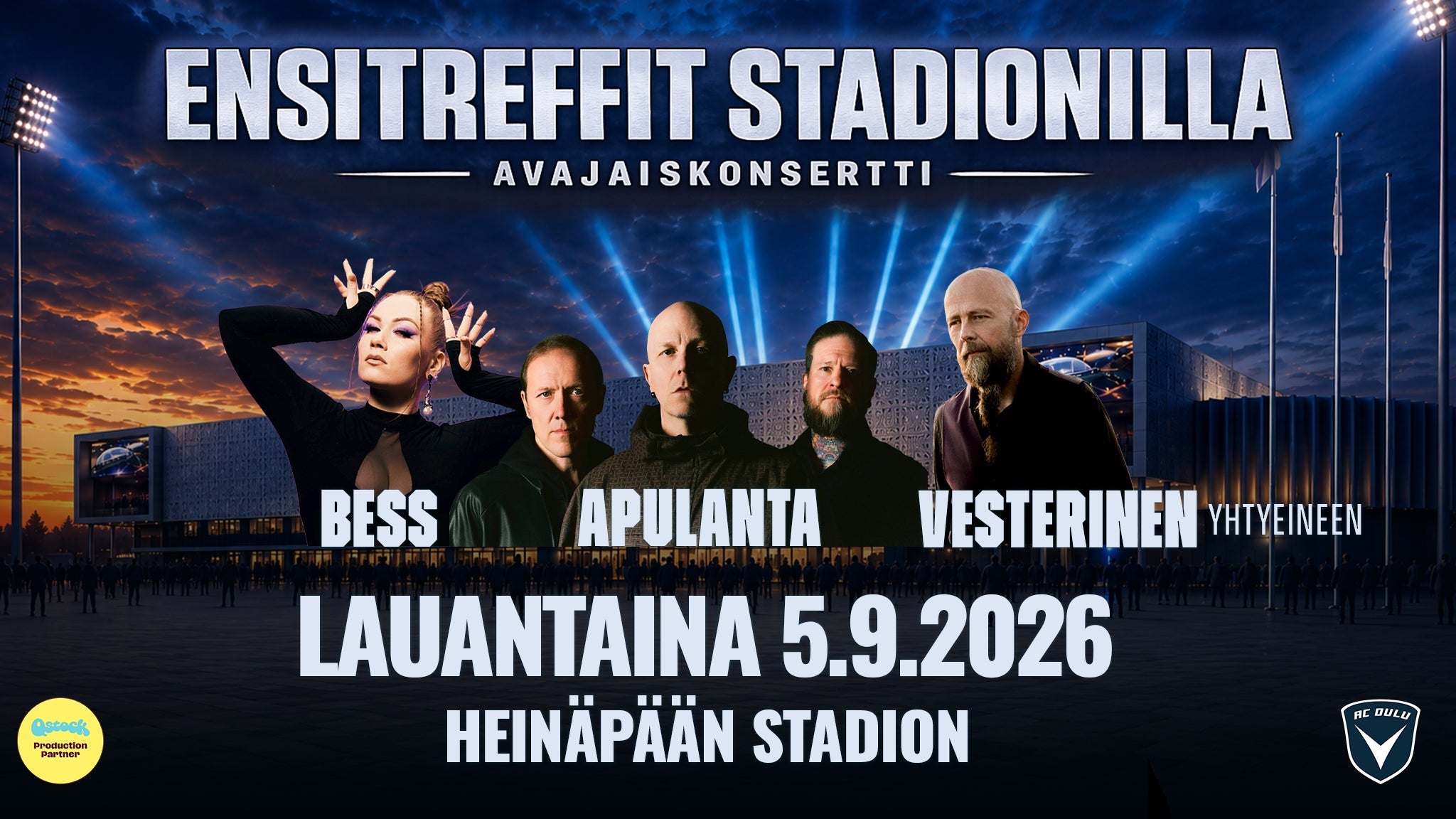 Ensitreffit stadionilla - Heinäpään stadionin avajaiskonsertti