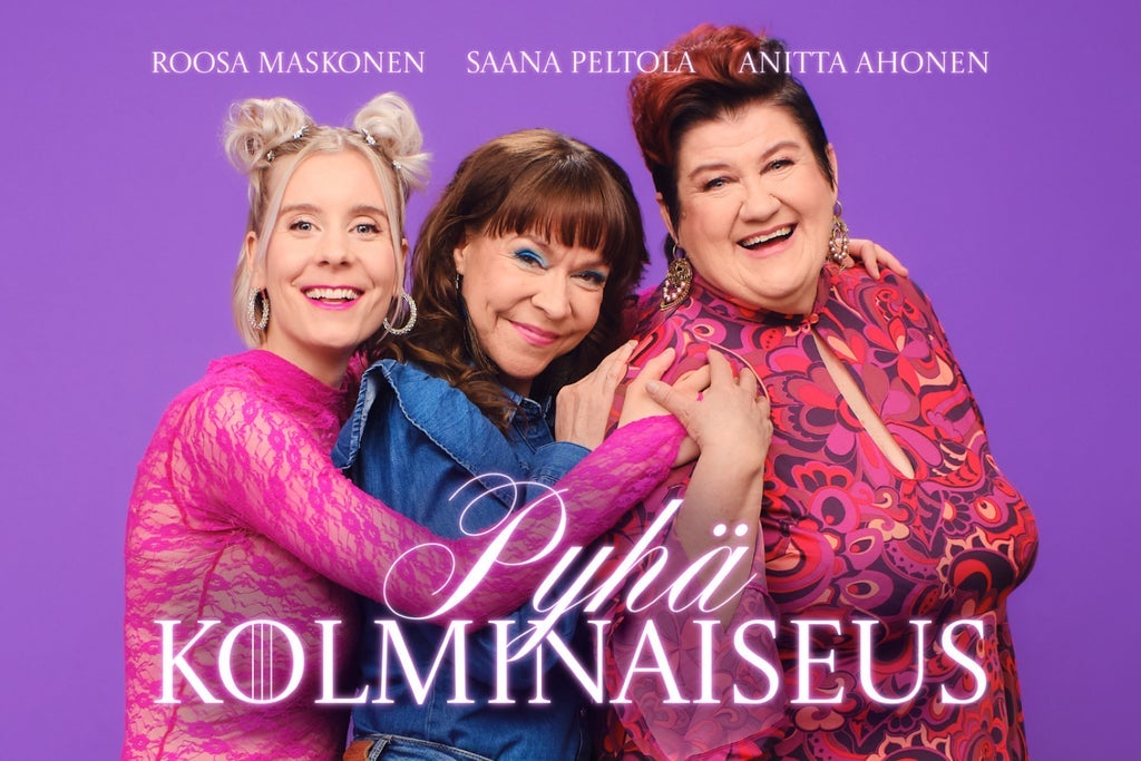 Pyhä kolminaiseus: Roosa Maskonen, Saana Peltola, Anitta Ahonen