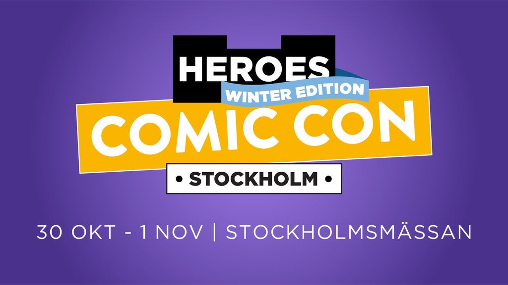 Michael Kovach | Comic Con Stockholm Winter 30 Okt -1 Nov 2026