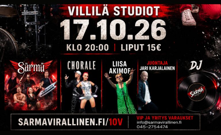 Särmän 10-vuotisjuhlakonsertti