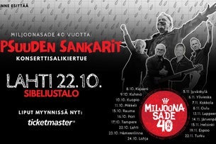 Miljoonasade 40 vuotta: Lapsuuden sankarit -juhlakiertue