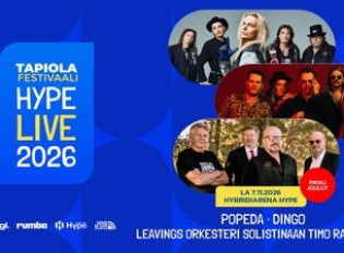 Pikkujoulut:Popeda+Dingo+Leavings Orkesteri Solistina Timo Rautiainen