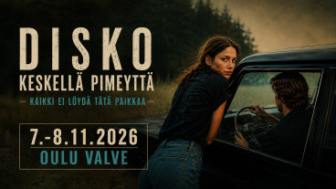 DISKO KESKELLÄ PIMEYTTÄ