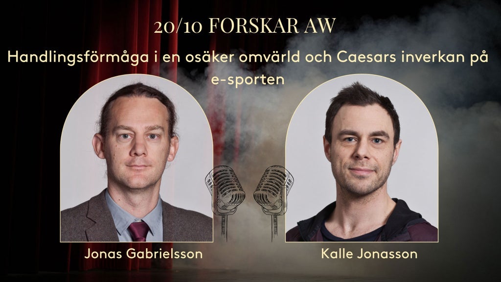 Ett smörrebröd, en dryck och två forskare