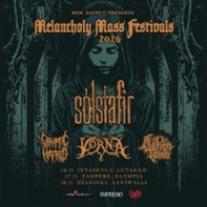Melancholy Mass 2026: SÓLSTAFIR (ISL), Vorna, Cryptic Hatred, Ashen Tomb K-18