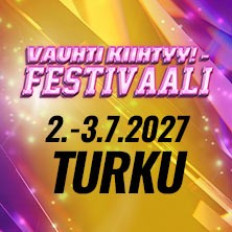 VAUHTI KIIHTYY FESTIVAALI TURKU - 2 PÄIVÄÄ PRIORITY PORUKKALIPPU K-18