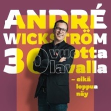 André Wickström 30 år på scen K-18