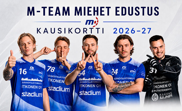 Helsingin M-Team miesten Inssi-Divari 2026-2027 kausikortti