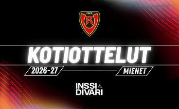 Koovee miehet kotiottelut 2026-2027