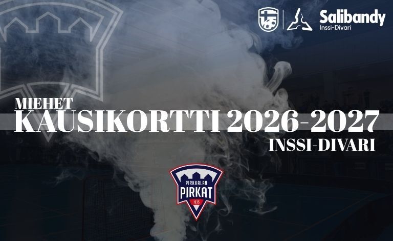 Pirkkalan Pirkat miesten kausikortti 2026-2027