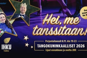 Perjantaitanssit: Tangokuninkaalliset 2026