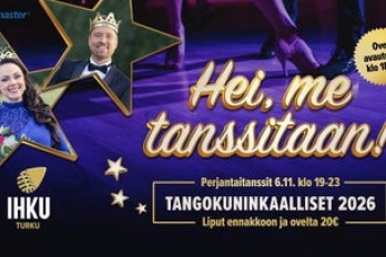 Perjantaitanssit: Tangokuninkaalliset 2026